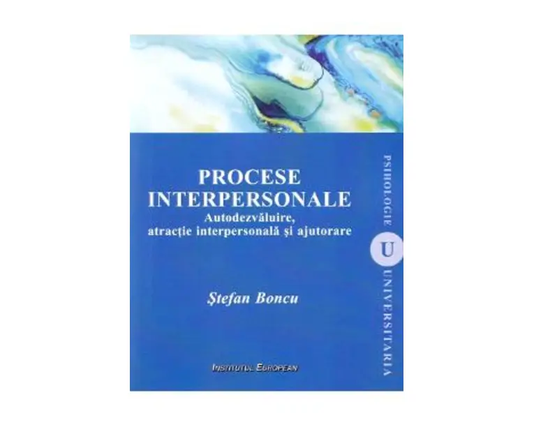 Procese interpersonale - Stefan Boncu