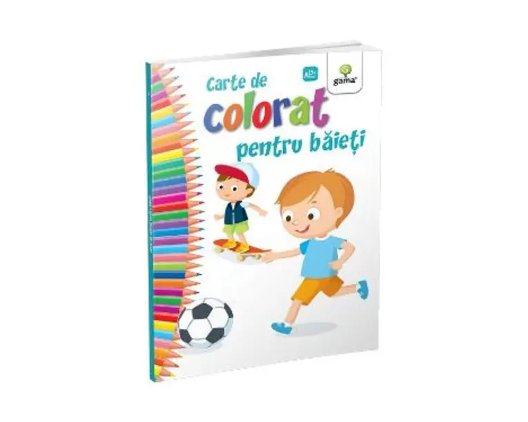 Carte de colorat pentru baieti