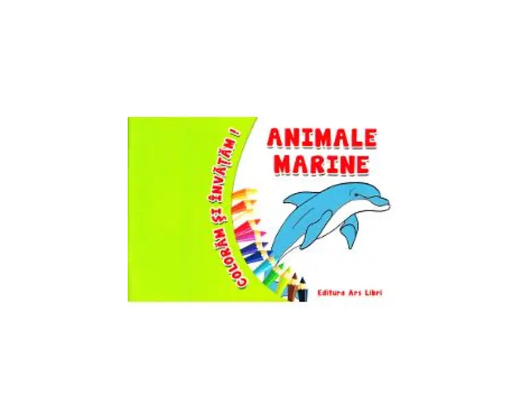 Animale marine - Coloram si invatam!