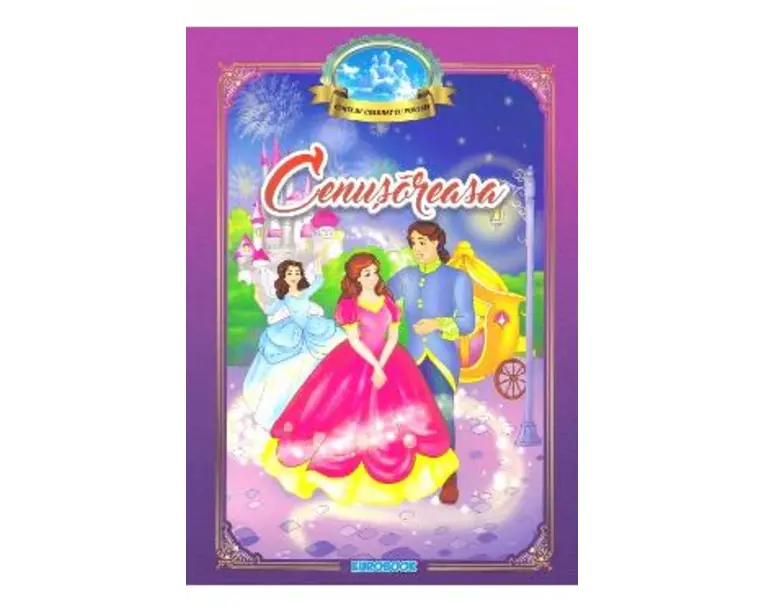 Cenusareasa. Carte de colorat cu povesti