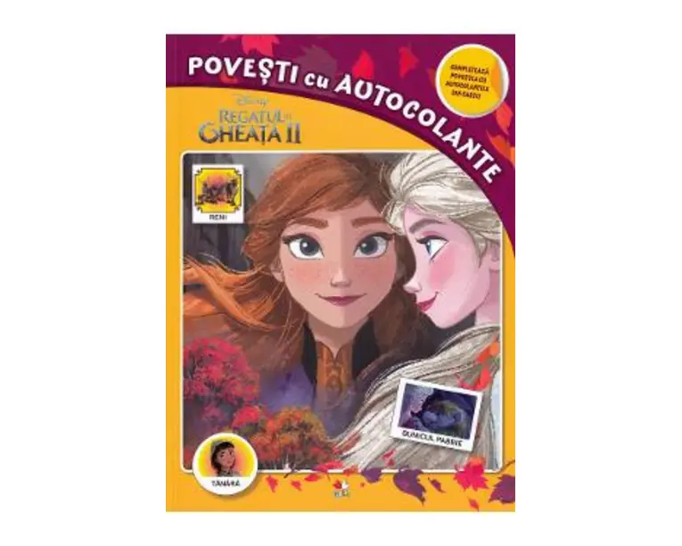 Disney. Regatul de gheata II. Povesti cu autocolante
