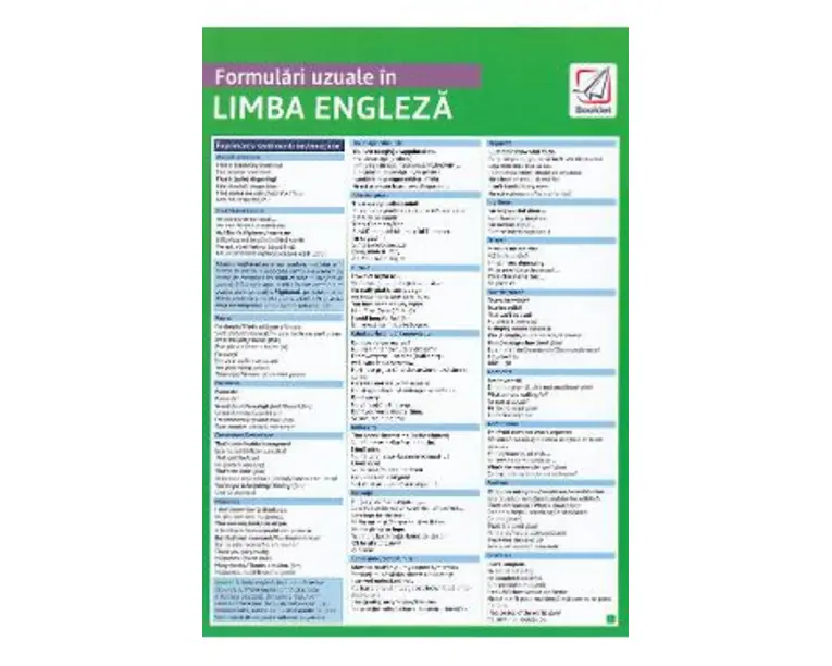 Formulari uzuale in limba engleza