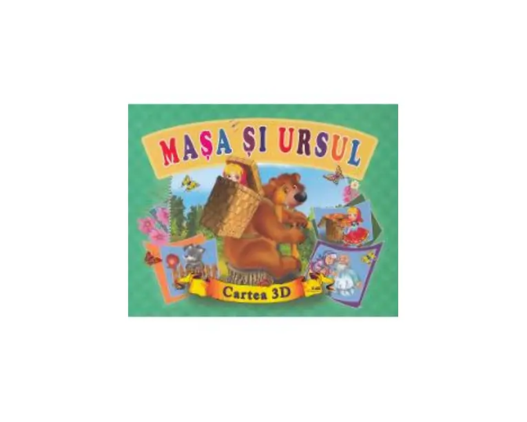 Masa si ursul. Cartea 3D