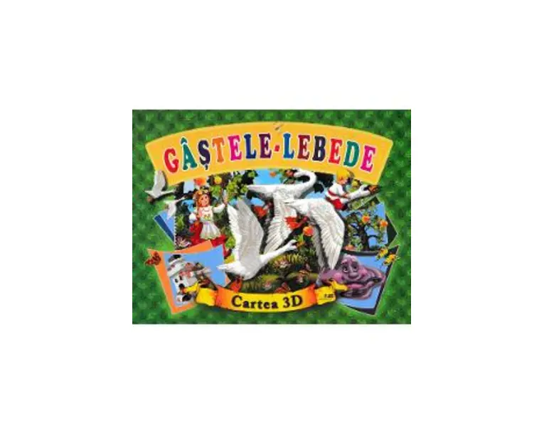 Gastele-lebede. Cartea 3D
