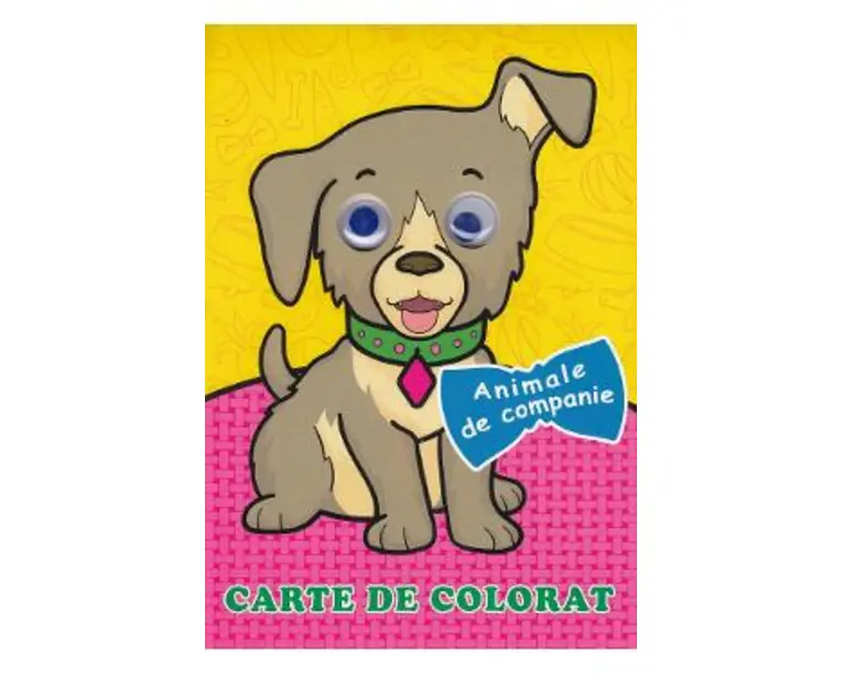 Animale de companie. Carte de colorat
