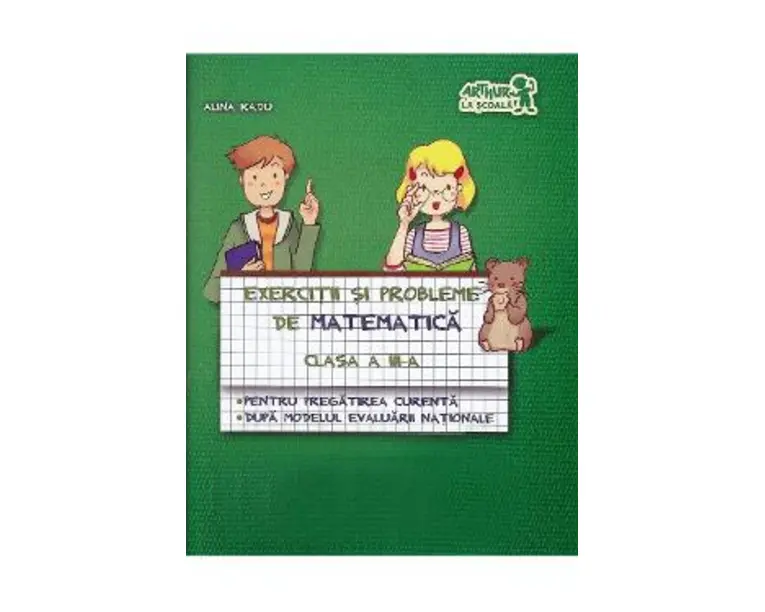 Matematica - Clasa 3 - Exercitii si probleme pentru evaluare + Portofoliu - Alina Radu