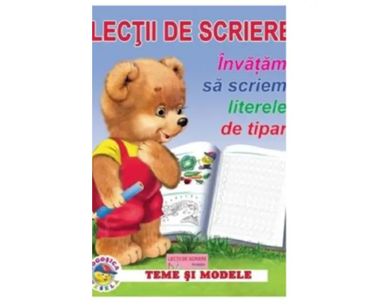 Lectii de scriere. Invatam sa scriem literele de tipar