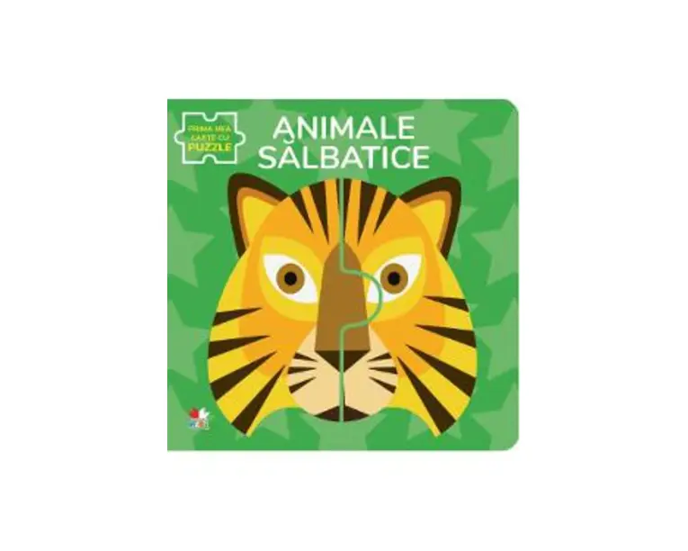 Animale salbatice. Prima mea carte cu puzzle