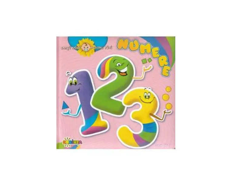 Carti mici pentru pici. 123: numere - Inesa Tautu