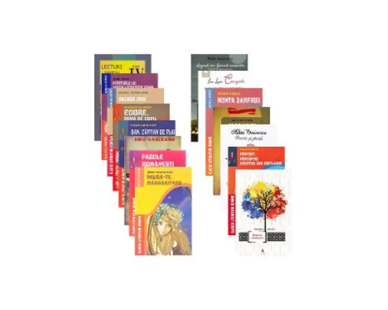 Pachet 15 carti pentru vacanta elevilor - Clasa 4