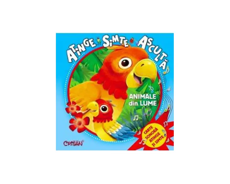 Animale din lume: atinge, simte, asculta