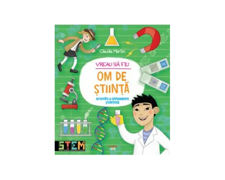 Vreau sa fiu om de stiinta - Claudia Martin