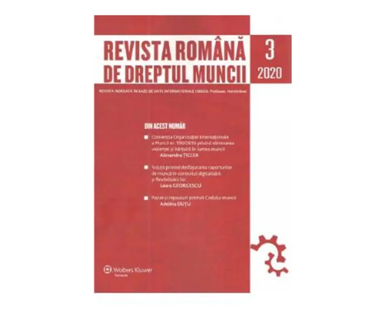 Revista romana de dreptul muncii Nr.3/2020