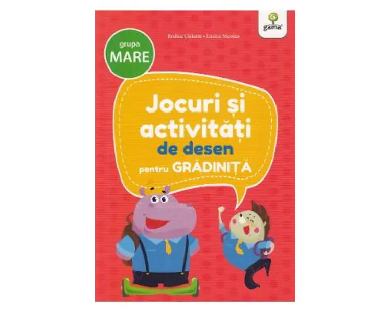 Jocuri si activitati de desen pentru grupa mare - Rodica Cislariu, Lucica Nicolau