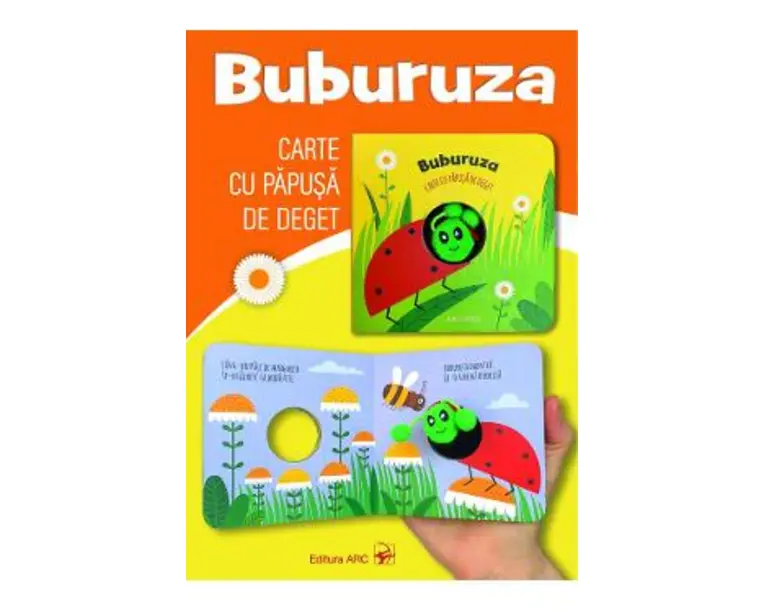 Buburuza. Carte cu papusa de deget - Agnese Baruzzi