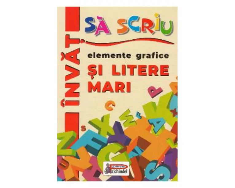 Invat sa scriu elemente grafice si litere mari