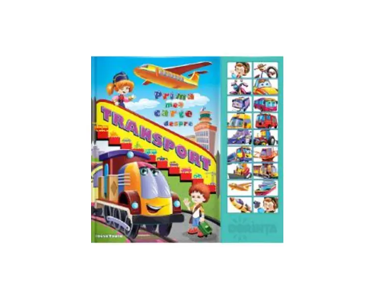 Carte cu sunete: Prima mea carte despre transport - Inesa Tautu