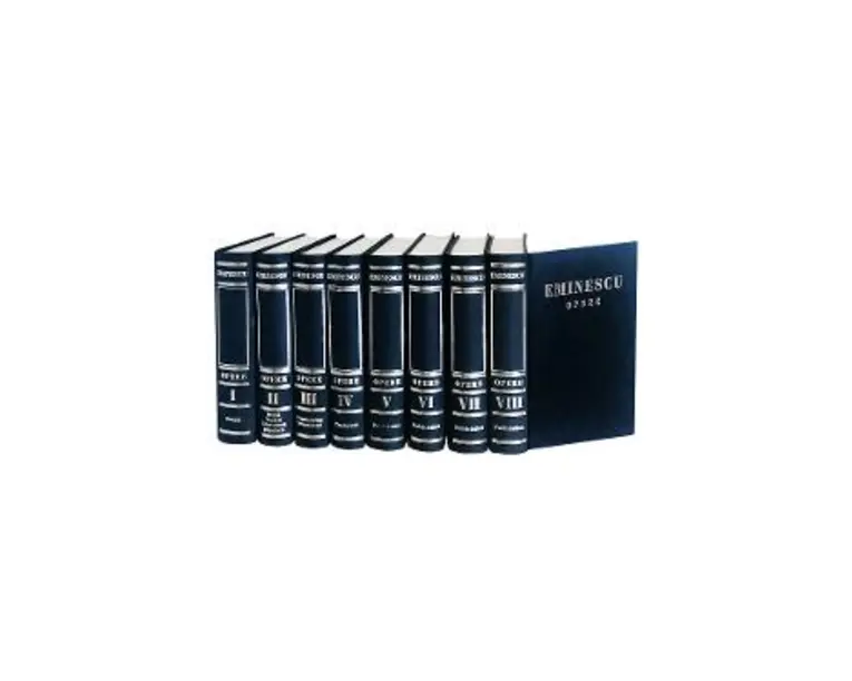 Opera completa in 8 volume - Mihai Eminescu