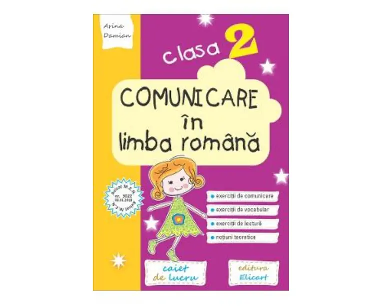 Comunicare in limba romana - Clasa 2 - Caiet - Arina Damian