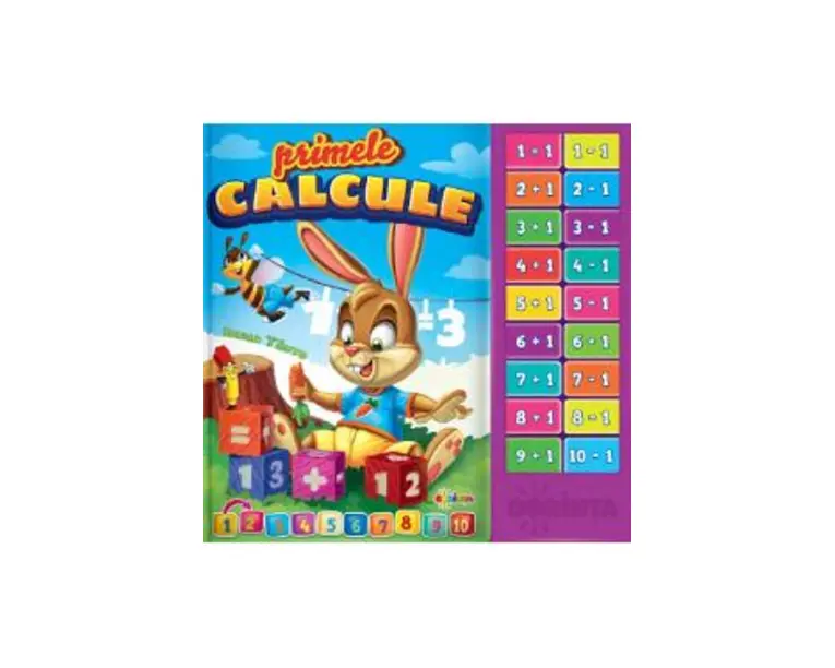 Carte cu sunete: Primele calcule