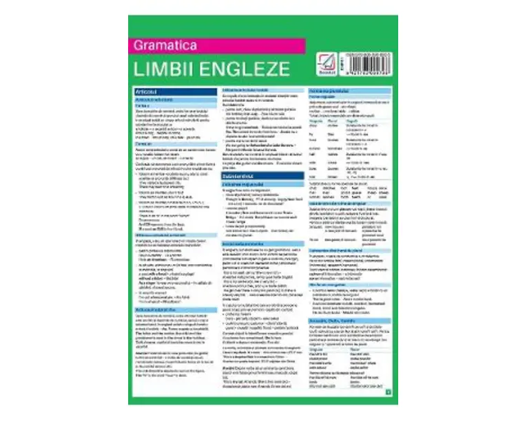 Gramatica limbii engleza