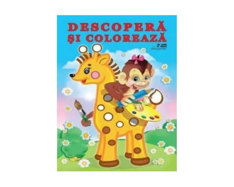 Animale salbatice. Descopera si coloreaza