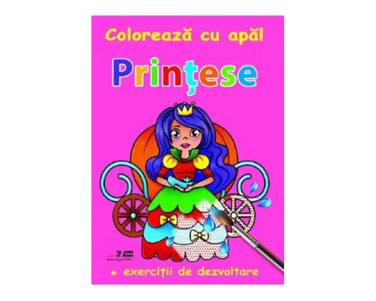 Printese. Coloreaza cu apa! + Exercitii de dezvoltare