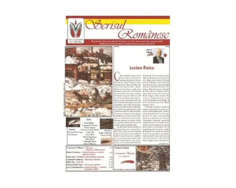 Revista Scrisul romanesc Nr.1 din 2021