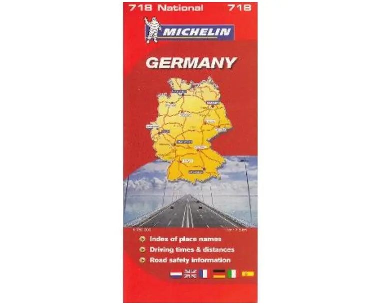 Harta Germania - Michelin