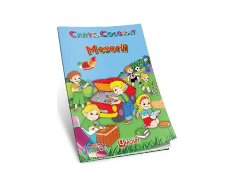 Meserii. Carte de colorat
