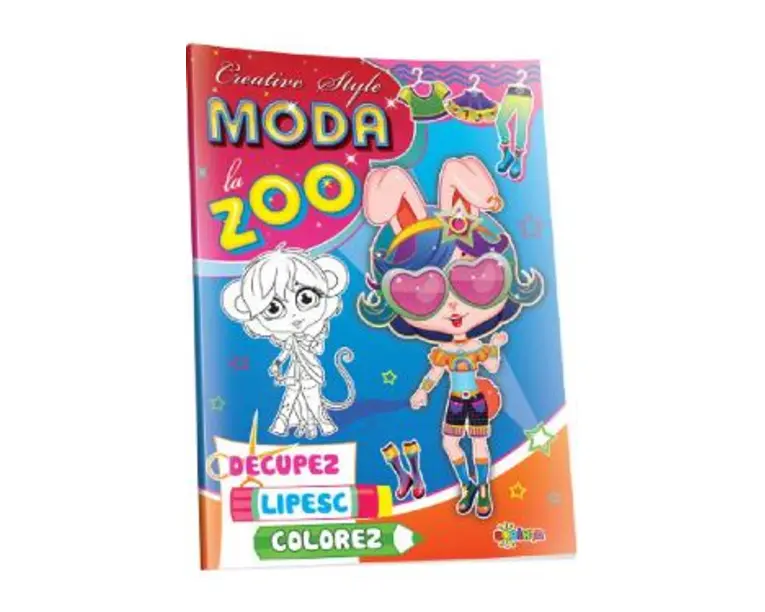 Decupez, lipesc, colorez: Moda la Zoo