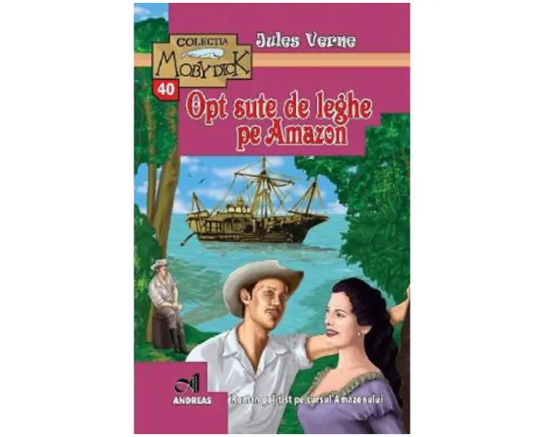 Opt sute de leghe pe Amazon - Jules Verne