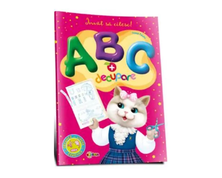 Abc + decupare. Invat sa citesc! - Inesa Tautu