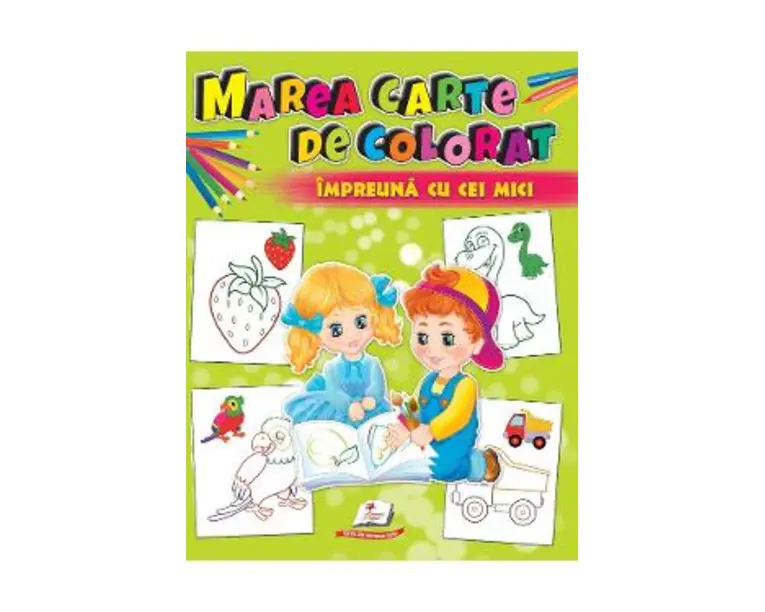 Marea carte de colorat impreuna cu cei mici