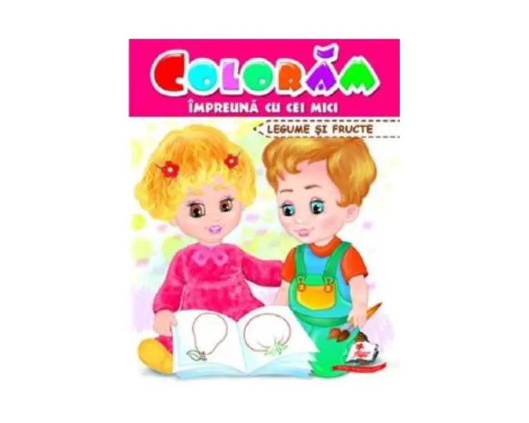 Coloram impreuna cu cei mici. Legume si fructe