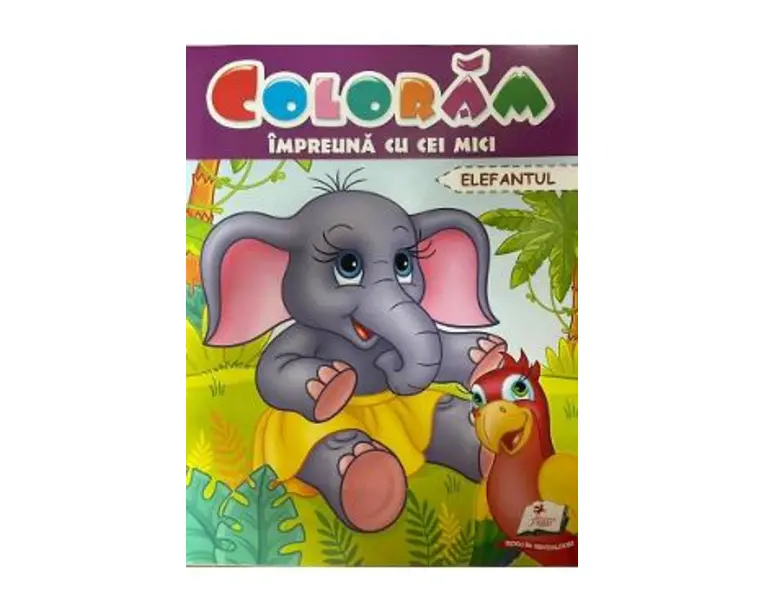 Coloram impreuna cu cei mici. Elefantul