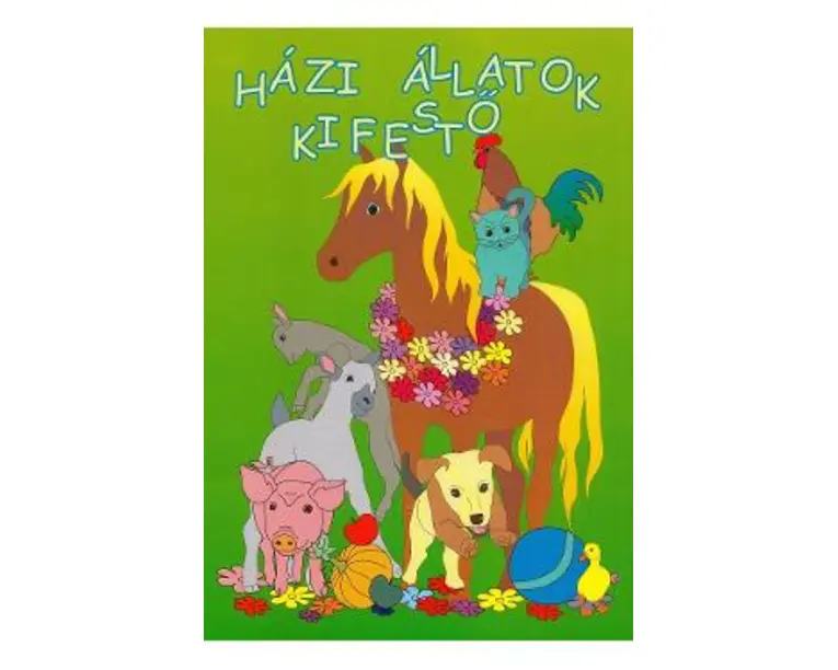 Hazi allatok kifesto - Sebestyen Irma