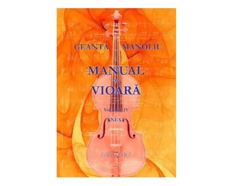 Manual de vioara Vol. 4. Anexa - Geanta Manoliu