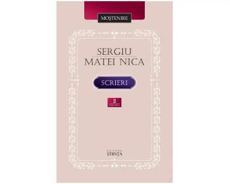 Scrieri Vol.2 - Sergiu Matei Nica