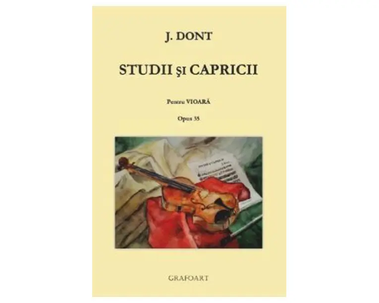 Studii si capricii pentru vioara. Opus 35 - Jakob Dont
