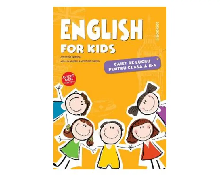 English for Kids - Clasa 2 - Caiet - Cristina Mircea