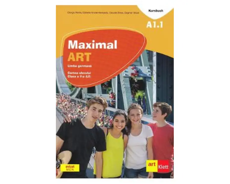 Maximal ART A1.1 - Limba germana - Clasa 5 L2 - Cartea elevului - Giorgio Motta, Elzbieta Krulak-Kempisty, Claudia Brass, Dagmar Gluck