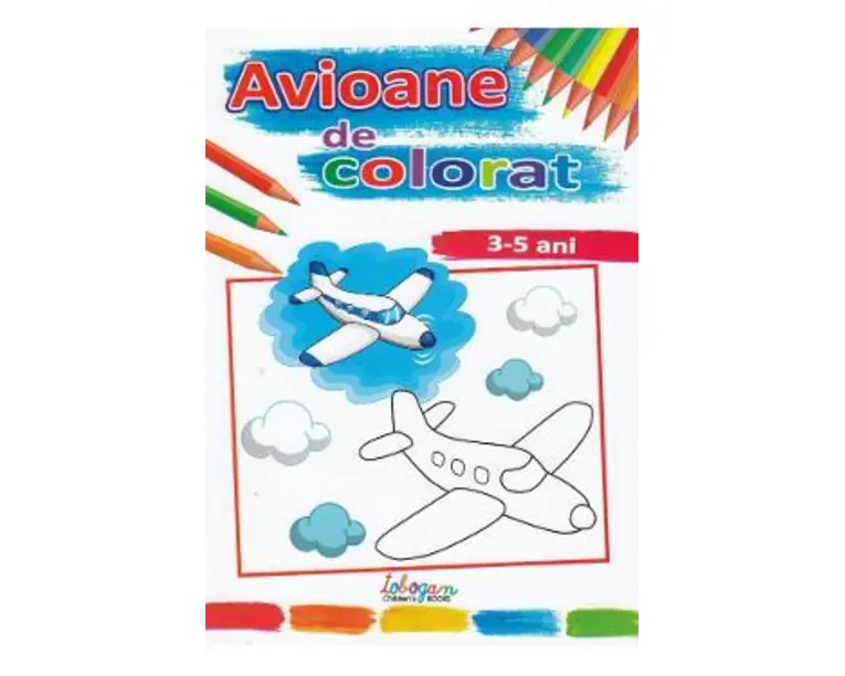 Avioane de colorat