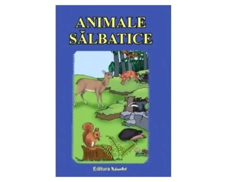 Animale salbatice. Set jetoane