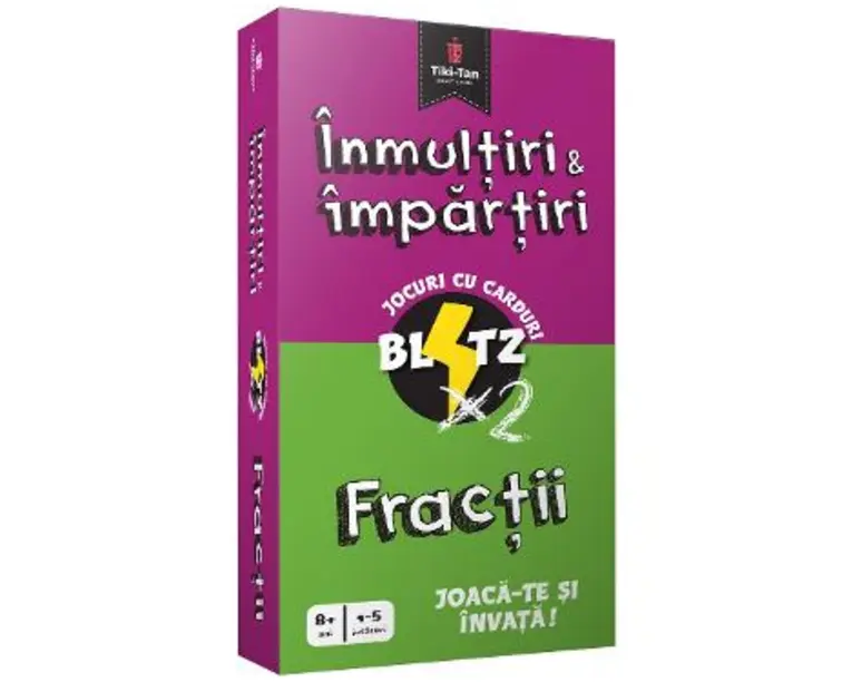Pachet Blitz 2: Fractii + Inmultiri si impartiri