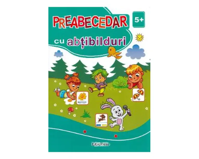 Preabecedar cu abtibilduri 5 ani +