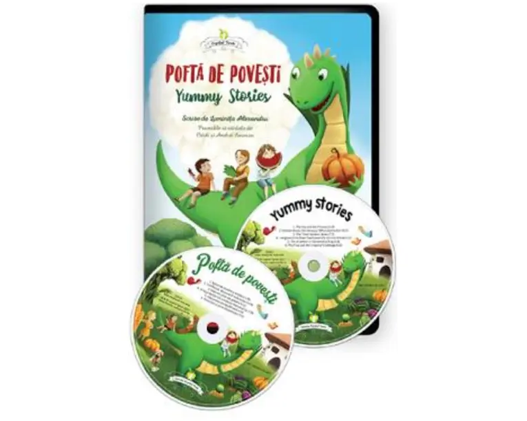 Dublu CD. Pofta de povesti. Yummy Stories - Luminita Alexandru