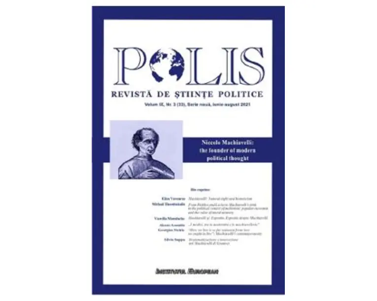 Polis Vol.9 Nr.3(33) Serie noua iunie-august 2021. Revista de Stiinte politice