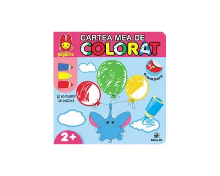 Cartea mea de colorat. Si animalele se bucura