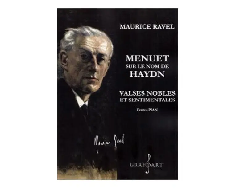 Menuet sur le nom de Haydn. Valses nobles et sentimentales. Pentru pian - Maurice Ravel